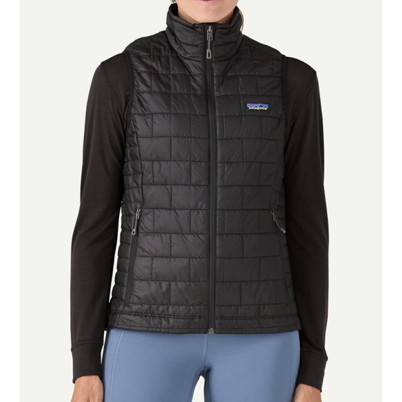 Patagonia Jackets & Blazers - NWT Patagonia Nano Puff Vest Quilted Zip Black Puffer Women’s XL *PERSONALIZED